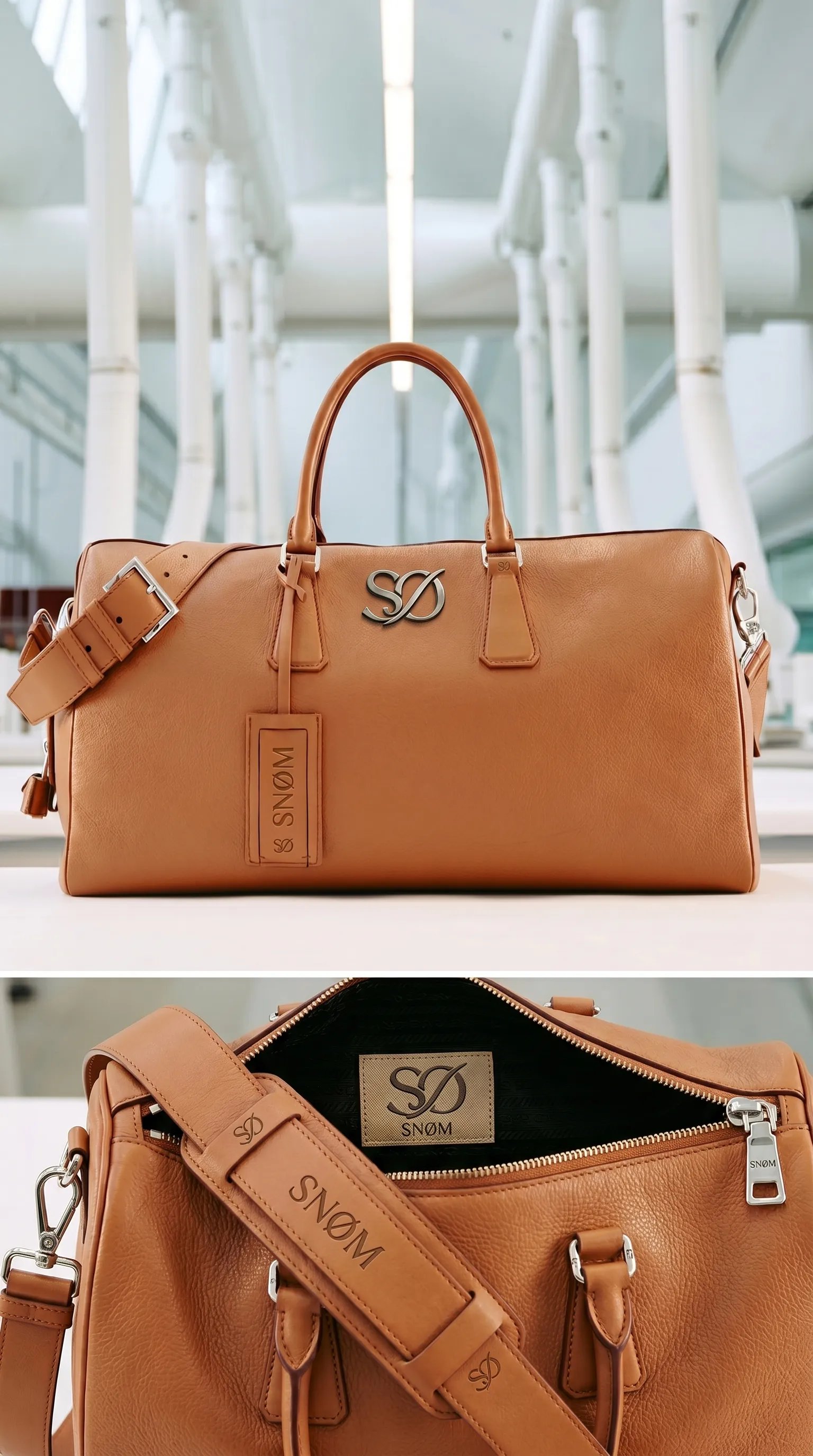 Silent Duffle — worn