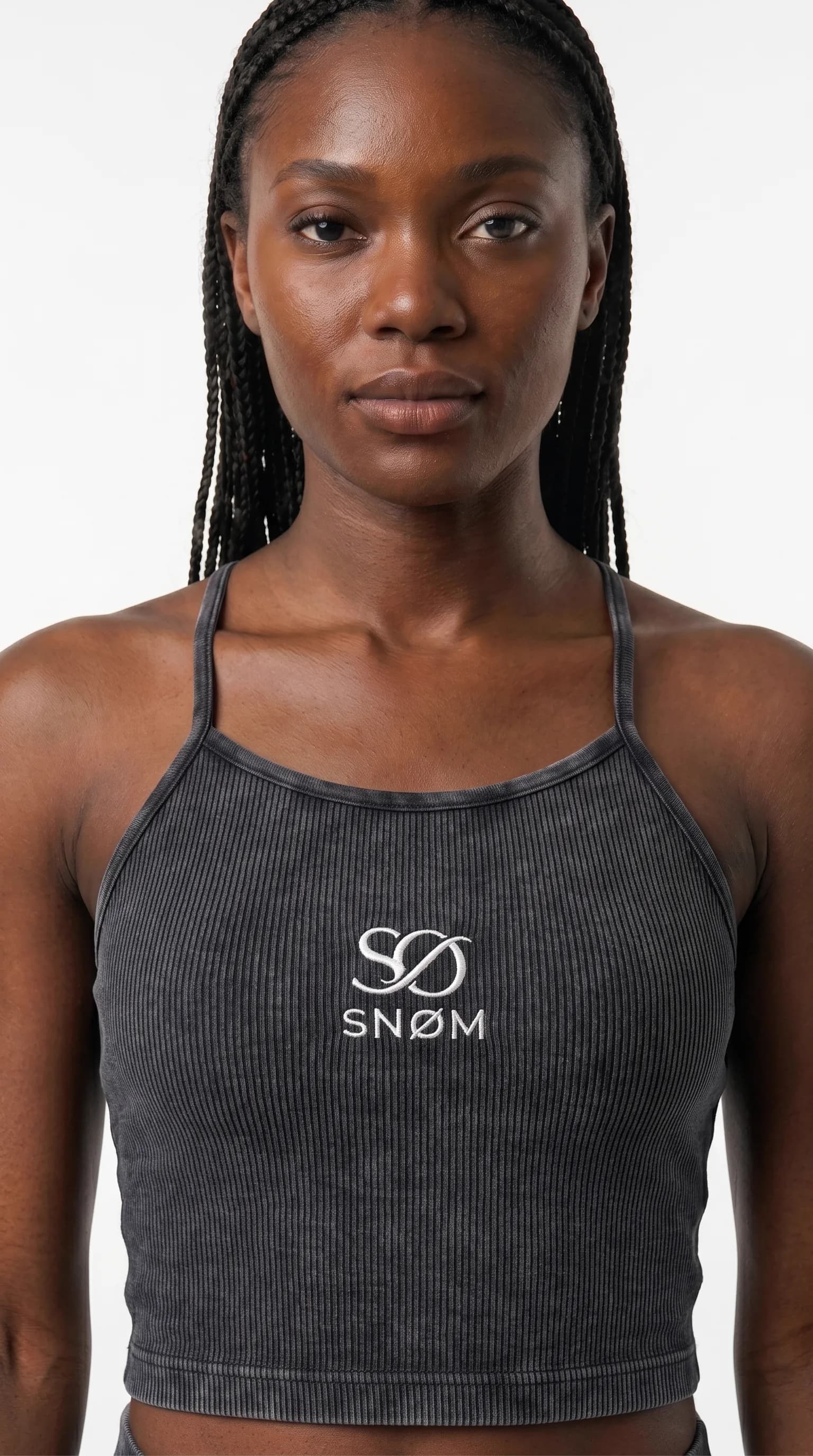 Slate Rib Tank — worn